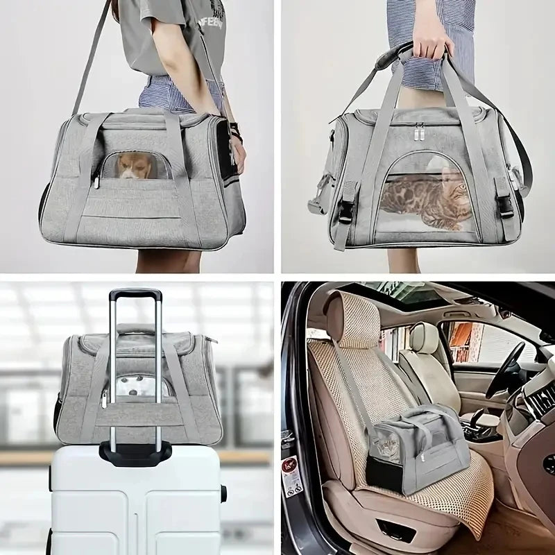 Sac de Transport Souple Grande Taille pour Chat et Chien