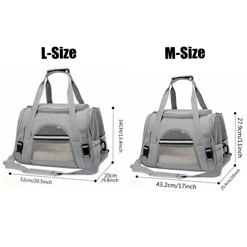 Sac de Transport Souple Grande Taille pour Chat et Chien