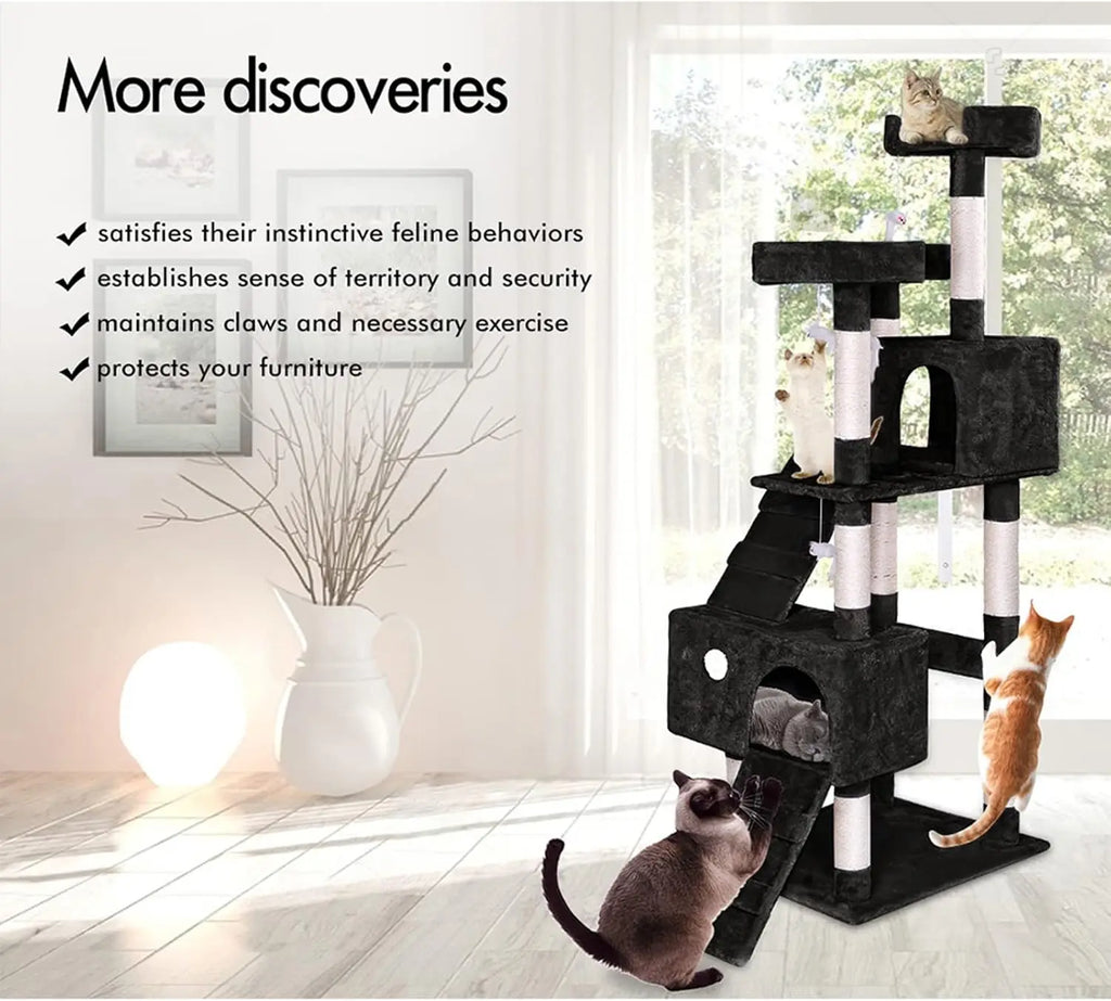 Arbre à Gratter XXL Luxe pour Chat