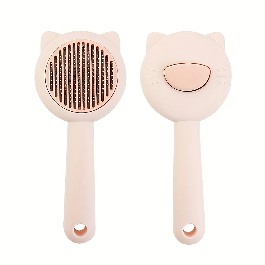 Brosse Toilettage Autonettoyante pour Chat