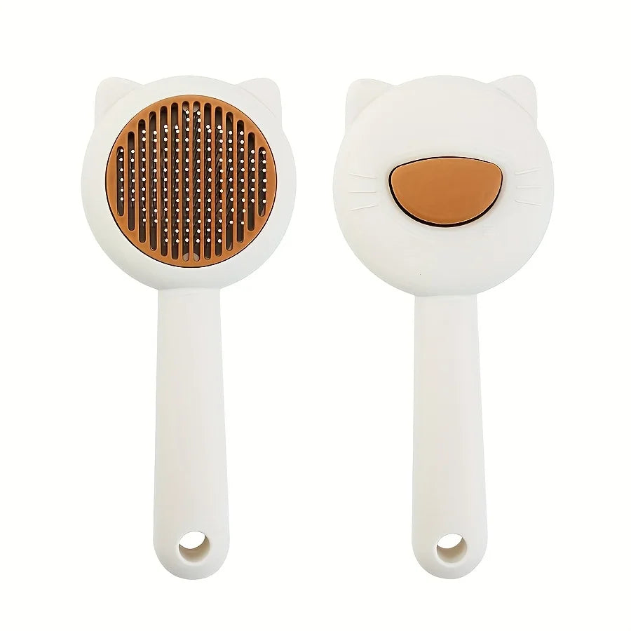 Brosse Toilettage Autonettoyante pour Chat