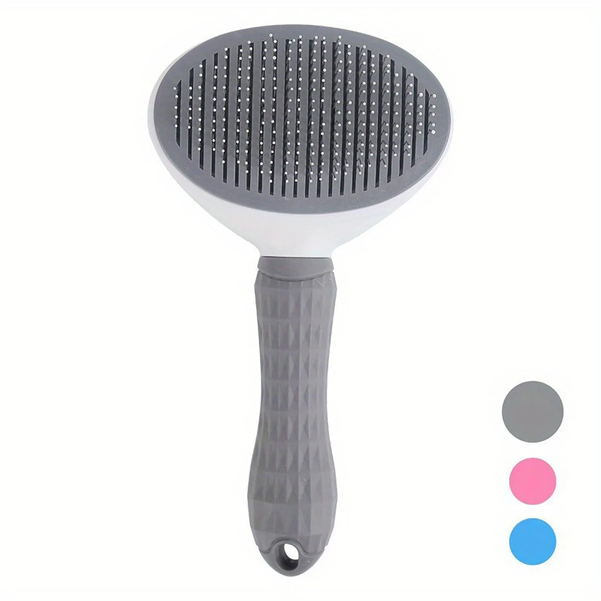 Peigne Autonettoyant Anti-Poils pour Chien et Chat