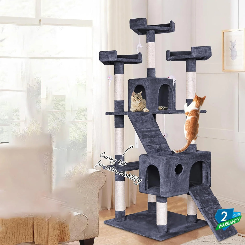 Arbre à Gratter XXL Luxe pour Chat