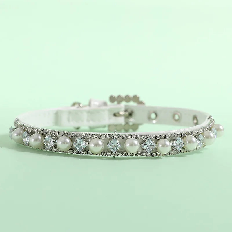 Collier Perles Luxe pour Chat