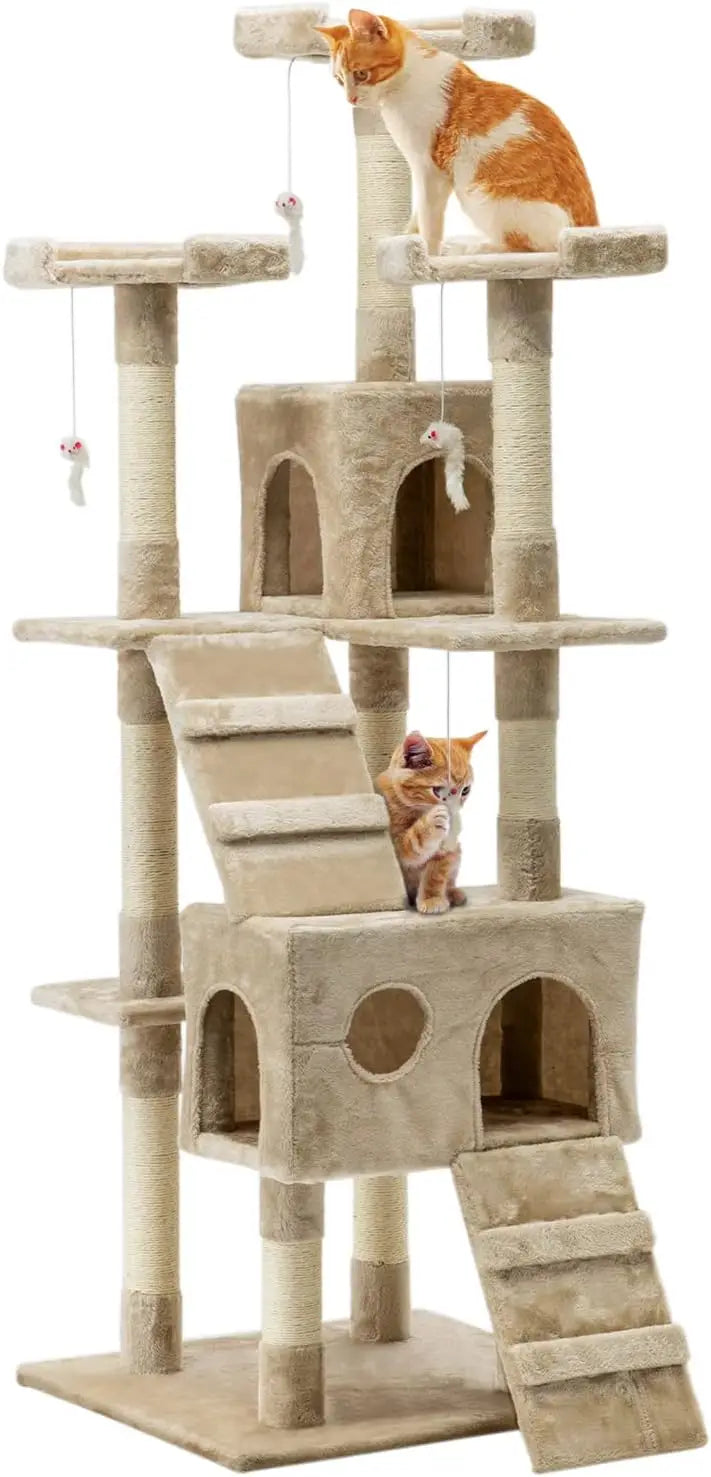 Arbre à Gratter XXL Luxe pour Chat