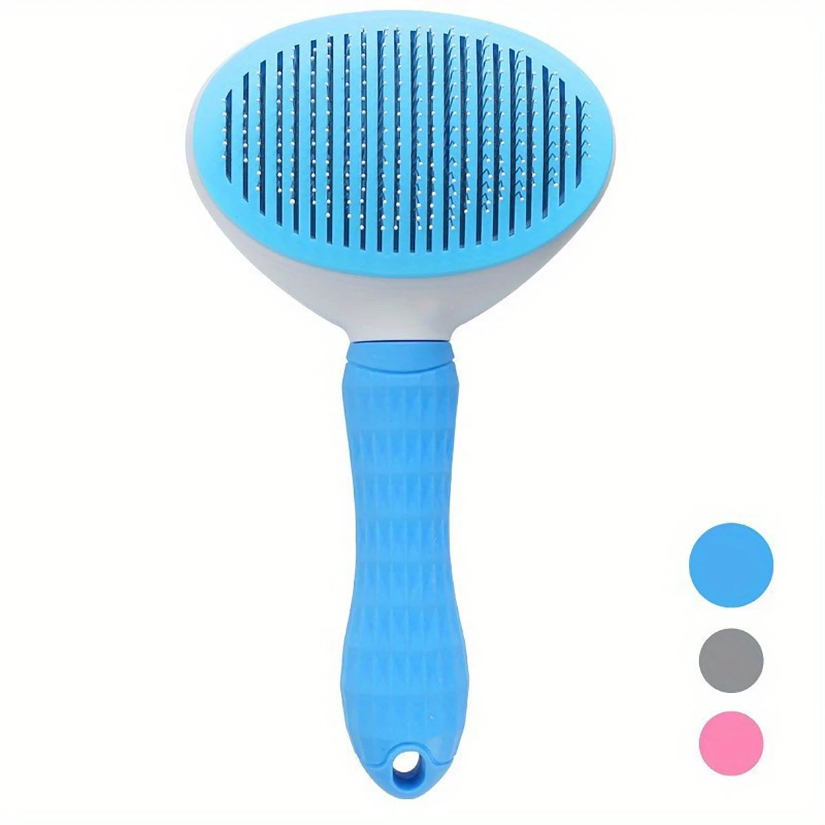 Peigne Autonettoyant Anti-Poils pour Chien et Chat