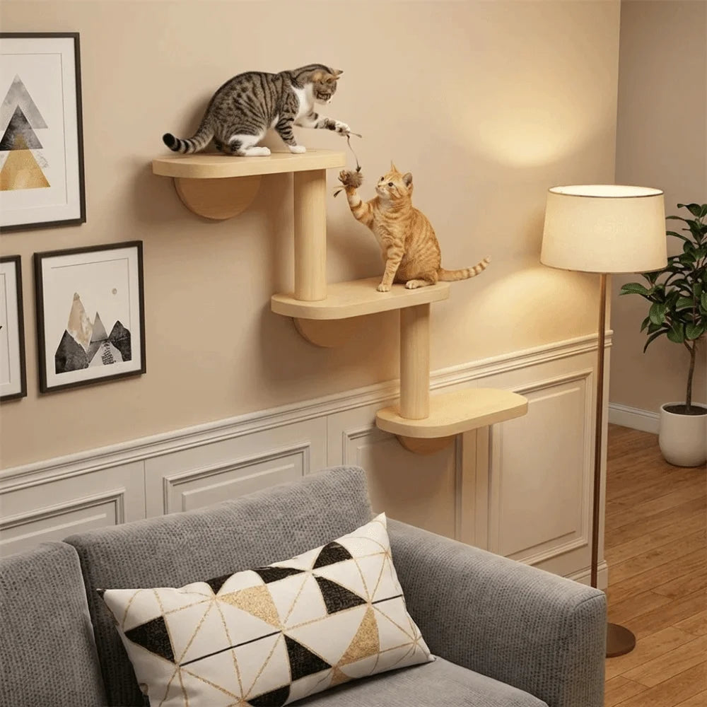 Étagères Murales Design pour Chat