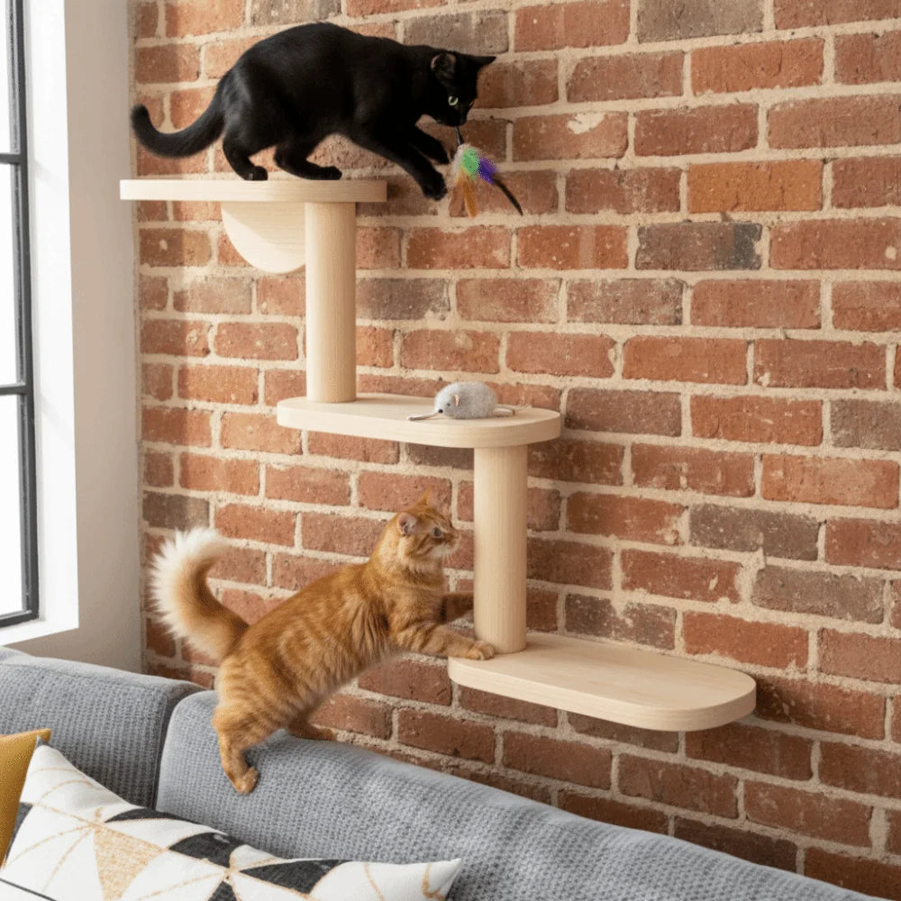 Étagères Murales Design pour Chat