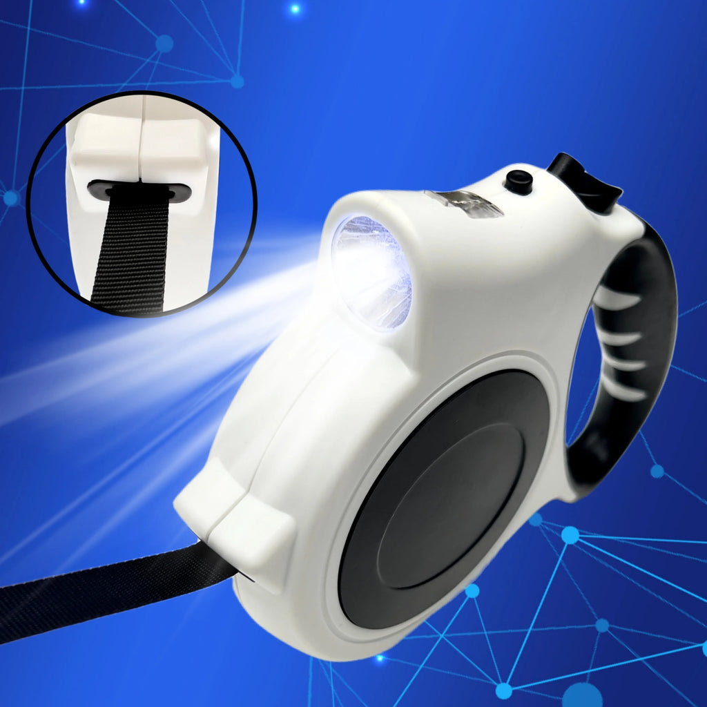 Laisse Rétractable Lumineuse pour Chien