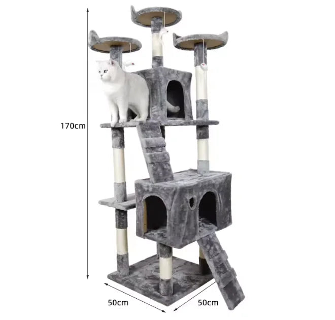 Arbre à Gratter XXL Luxe pour Chat