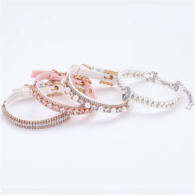 Collier Perles Luxe pour Chat